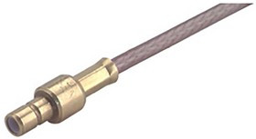 21_SMB-50-2-10/111_NE, RF Connectors / Coaxial Connectors SMB straight cable jack(f)