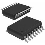 ISO3088DWR, Цифровой изолятор 2.5кВ, 3-канала(2/1), RS422/RS485 [SOIC-16W]