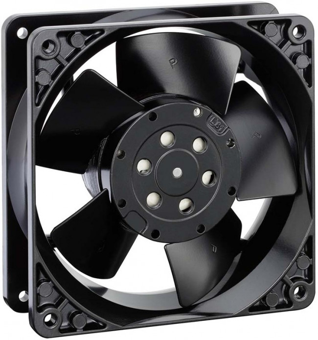 4650N, 4000 N Series Axial Fan, 230 V ac, AC Operation, 160m³/h, 19W, 83mA Max, IP20, 119 x 119 x 38mm 4650N, 4000 N Series Axial Fan, 230 V ac, AC Operation, 160m³/h, 19W, 83mA Max, IP20, 119 x 119 x 38mm