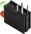 553-0212-200F, 553-0212-200F, Green &amp; Red Right Angle PCB LED Indicator, 2 LEDs, Through Hole 2.2 V
