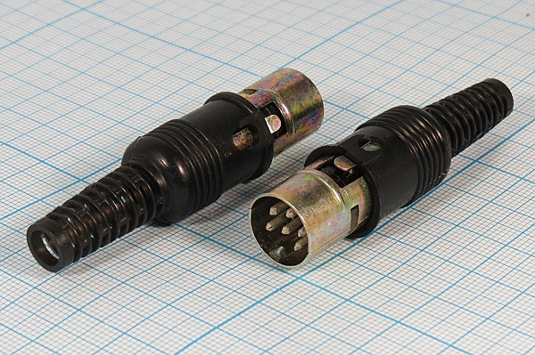 ОНЦ-ВГ-11-6/16-В, Соединитель цилиндрический низкочастотный, год 2024