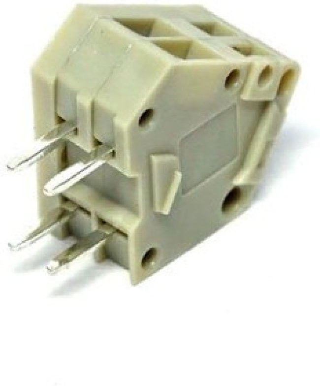 2834085-1, Fixed Terminal Blocks 2.54MM TOP ENTRY MSC 2P GY