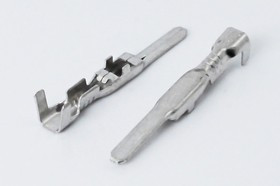 Клемма вилка, 2,2x0,3, 0,5-0,8мм2, луженая