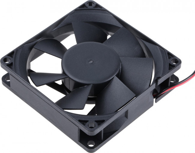 ME80201V2-000U-A99, Вентилятор осевой, 12В DC, 80х80х20мм, 0.095А, 1.14Вт, Vapo, 3000об/мин, 2 провода