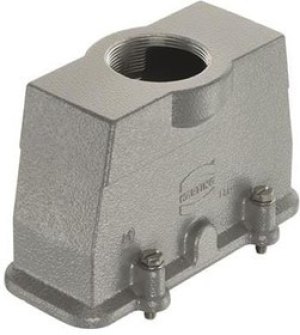 19390240428, Heavy Duty Power Connectors 24B HP ScrewDwn Hood Top Entry, M40 19390240428, Heavy Duty Power Connectors 24B HP ScrewDwn Hood Top Entry, M40