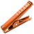 BU-102B-2, Crocodile Clip, Copper Contact, 300A, Red