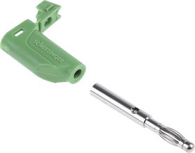 FK15S GREEN, Green Male Banana Plug, 4 mm Connector, Screw Termination, 16A, 30 V ac, 60V dc, Nickel Plating FK15S GREEN, Green Male Banana Plug, 4 mm Connector, Screw Termination, 16A, 30 V ac, 60V dc, Nickel Plating