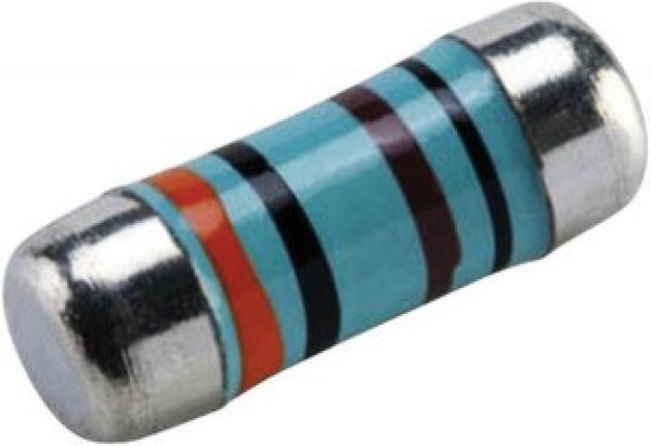 SMA-A0102FTDL4K7, MELF Resistors Metal Film Resistor MELF 4K7 102 0.3W