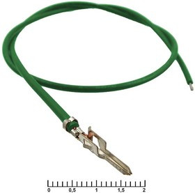 MF-M 4,20 mm AWG20 0,3m green, Разъем