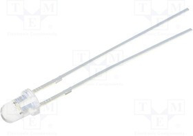 OSRRJ23131A, Светодиод, 3мм, биполярный, красный, 1120-1560мкд, 30°, LED AC