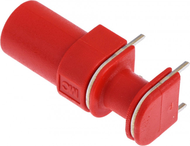 66.9040-22, Red Female Banana Socket, 4 mm Connector, Solder Termination, 24A, 1000V, Gold Plating