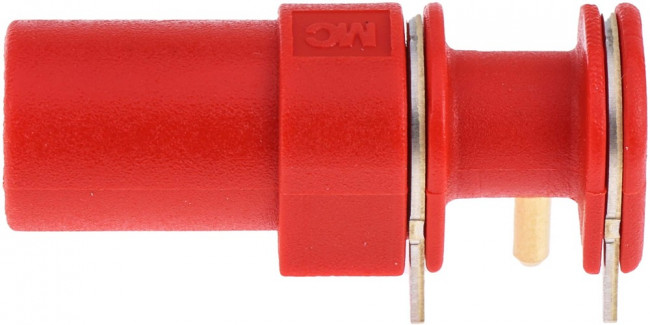 66.9040-22, Red Female Banana Socket, 4 mm Connector, Solder Termination, 24A, 1000V, Gold Plating