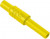 934096103, Yellow Female Banana Socket, 4 mm Connector, Screw Termination, 24A, 1000V ac/dc, Nickel