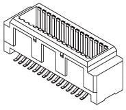 501920-3001, Board to Board &amp; Mezzanine Connectors 30P SMT BD-BD PLUG 2R VERT W/O SLDR TAB