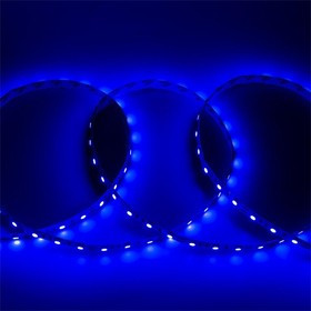 General Лента Светодиодная 5 метров 14,4Вт 12В SMD5050 10мм 300 диодов 12 Лм/чип IP20 Синий 502610 GLS-5050-60- 14.4-12-IP20-B