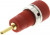65.9194-22, Red Female Banana Socket, 2mm Connector, 10A, 600V, Gold Plating 65.9194-22, Red Female Banana Socket, 2mm Connector, 10A, 600V, Gold Plating