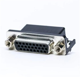 K66X-A26S-NJ, D-Sub High Density Connectors HD26 F-GR BRKT J/S