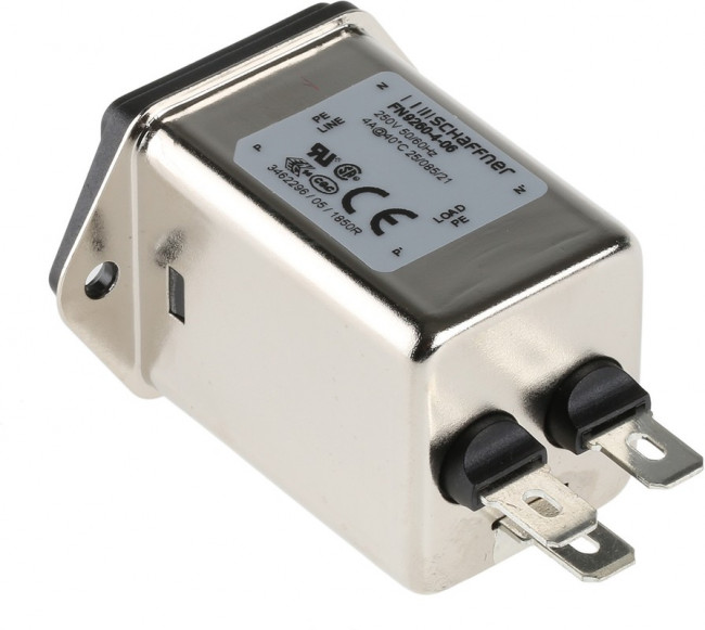 FN9260-4-06, AC Power Entry Modules GEN FUSED 4A