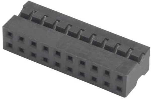 M22-3021000, M22-30 Female Connector Housing, 2mm Pitch, 20 Way, 2 Row