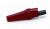 BU-63C-2, Crocodile Clip 4 mm Connection, Copper Contact, 10A, Red