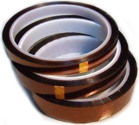 Полиимидный скотч (термоскотч) 10мм х 33м односторонний