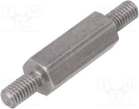 TMM-M4X18/DR446, Дистанцирующая стойка с резьбой, 18мм, Внешн.резьба: M4