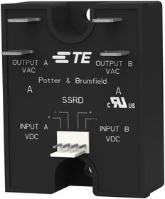 SSRD-240DE25, SOLID STATE RELAY, SPST, 25A, 24-280VAC