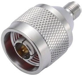 MP006801, РЧ/Коаксиальный адаптер, Sub-6 &amp; 5G, SMA, Гнездо, N, Штекер, Прямой Переходник, 50 Ом