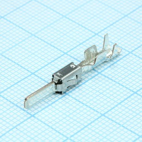 2-962842-1, Контакт, Штырь, Обжим, 13-15 AWG, автомобильного применения лента на катушке 2-962842-1, Контакт, Штырь, Обжим, 13-15 AWG, автомобильного применения лента на катушке