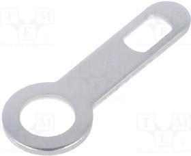 STO-M3, Наконечник: кольцевой под пайку, 0,5мм, M3, винтами, латунь