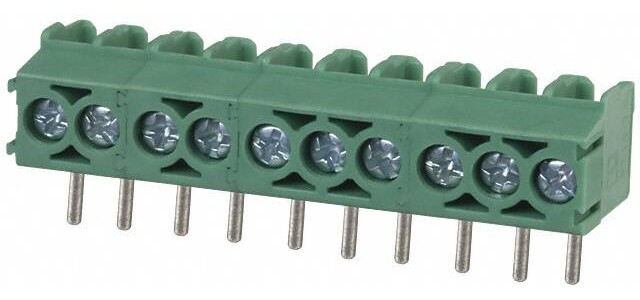 1984840, Fixed Terminal Blocks PT 1.5/10-3.5V 10P VER 3.5mm SCREW