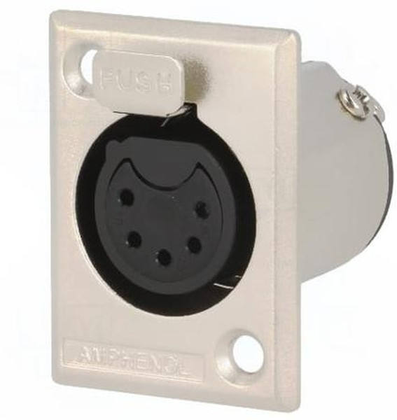 AC5FPZ, METAL PLUG 5 POS NICKEL