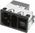 KMF1.1123.11, Разъем: питания AC, гнездо, "папа", 2А, 250ВAC, IEC 60320, 4мГн
