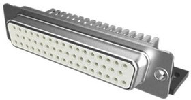 DD50P064TXLF, D-Sub Standard Connectors Solder bucket conn. 50 way Pin