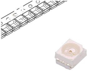 HSMG-A100-J02J1, Standard LEDs - SMD Green Epoxy Lens 592nm 220mcd