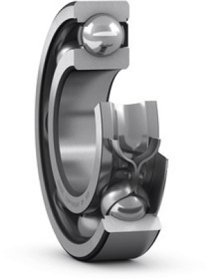 6306-Z Single Row Deep Groove Ball Bearing- One Side Shielded 30mm I.D, 72mm O.D