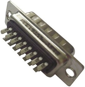 FCE17-B25PM-210, FCE17 25 Way Panel Mount D-sub Connector Plug, 2.76mm Pitch