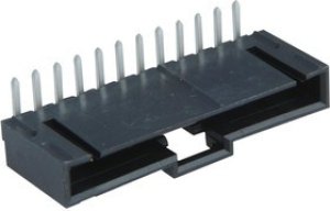 70553-0013, Pin Header, Wire-to-Board, 2.54 мм, 1 ряд(-ов), 14 контакт(-ов), Through Hole Right Angle