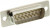 40-9715M, D SUB CONNECTOR, PLUG, 15POS, SOLDER