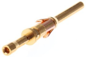 RM28M1K, Контакт круглого разъема, машинной обработки, Trim Trio Series, Штырь, Обжим, 28 AWG, 30 AWG