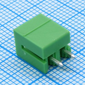 ECH350V-02P, Колодка клеммная (розетка) на плату 2 контакт(ов) шаг 3.50 мм 300В 8А