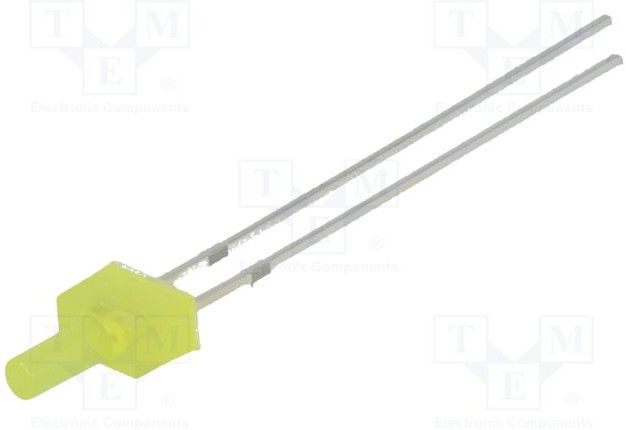 OSY5JS7K94B, LED; 2mm; yellow; blinking; 68?100mcd; 90°; 3?5V; Lens: diffused OSY5JS7K94B, LED; 2mm; yellow; blinking; 68?100mcd; 90°; 3?5V; Lens: diffused