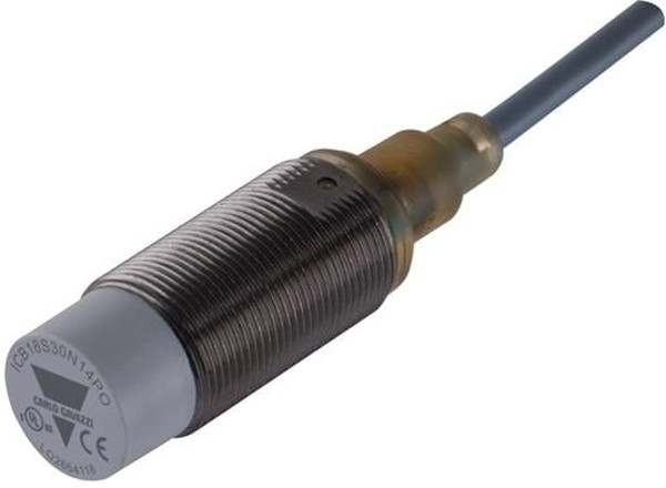 ICB18S30N08PO, Датчик: индуктивный, Конф.выхода: PNP / NO, 0-8мм, 10-36ВDC, М18 ICB18S30N08PO, Датчик: индуктивный, Конф.выхода: PNP / NO, 0-8мм, 10-36ВDC, М18
