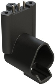 ATF13-3P-BM33, BOARD MOUNT HEADER, RIGHT ANGLE, AT, 3 PIN, 3X SCREW BOSS, EXTENDED HEIGHT, TIN PLATE 28AH8635