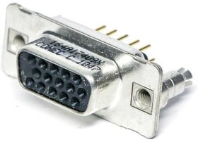 164A17409X, D-Sub High Density Connectors 15P DSUB SOCKET STRT HI DENSITY THRU-HOL 164A17409X, D-Sub High Density Connectors 15P DSUB SOCKET STRT HI DENSITY THRU-HOL