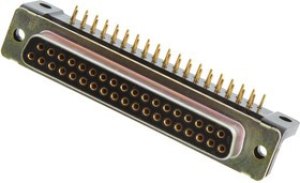 M24308/23-28F, D SUB CONN, RCPT, 37POS, SOLDER