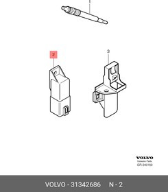31342686, Реле свечей накаливания [ORG]