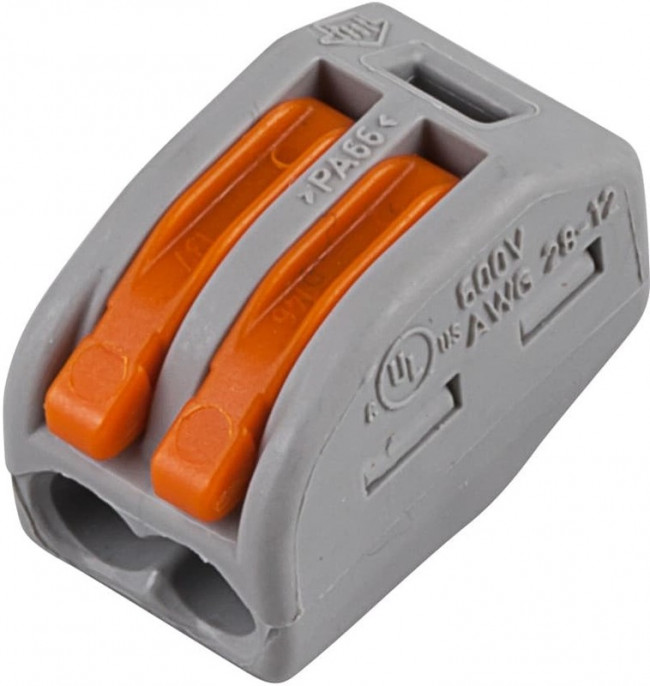 Строительно-монтажная клемма СМК 222-412 IEK Строительно-монтажная клемма СМК 222-412 IEK