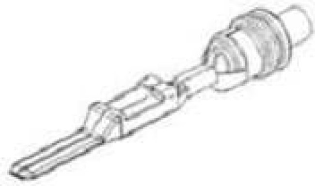 15304728-L, Automotive Connectors TERM GT 280 M SN PLTD SLD