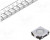 EVQQ2M01W, Микропереключатель TACT, SPST, Пол: 2, 0,02A/15ВDC, SMT, нет, 1,3Н